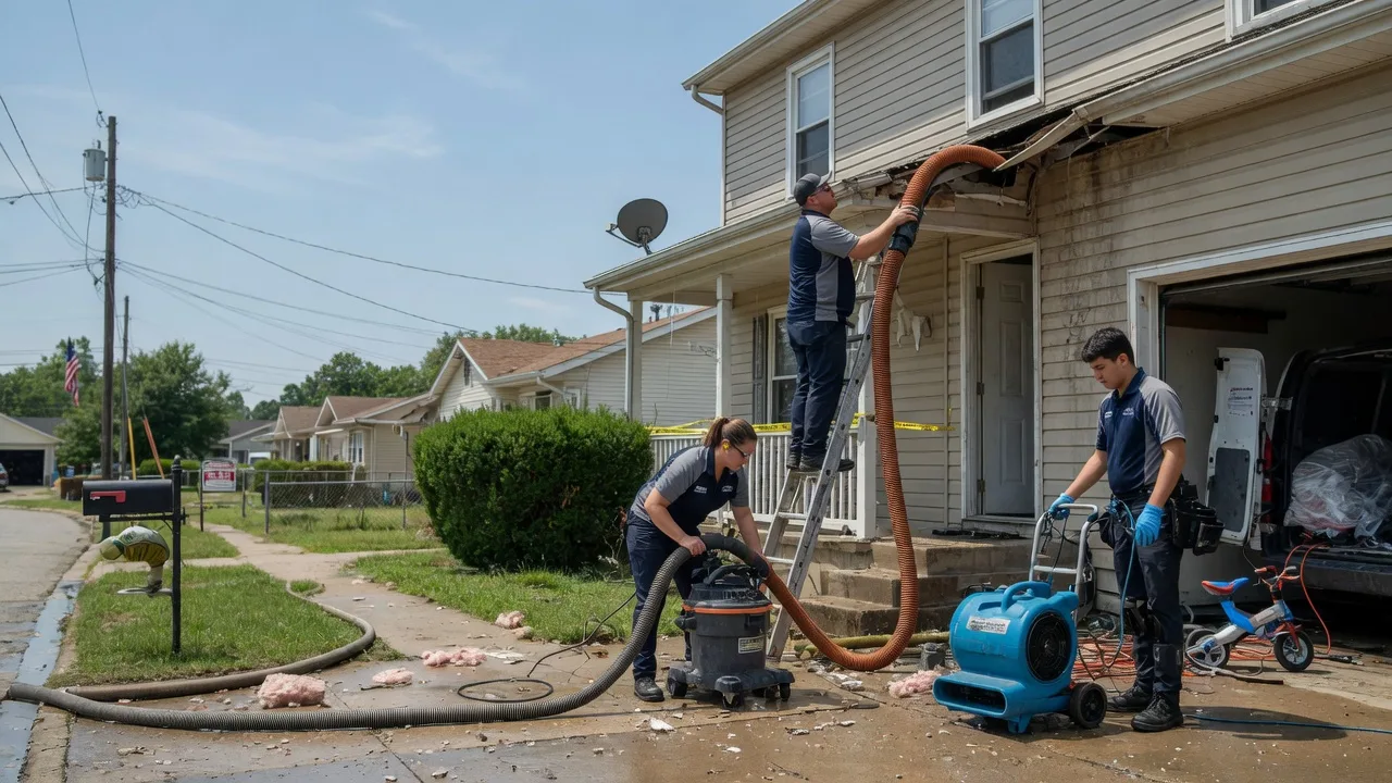 Water Damage Restoration in Sumrall, MS near me